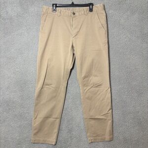 The North‎ Face Mens Chino Pants 36x30 Tan Khaki Regular Straight Leg